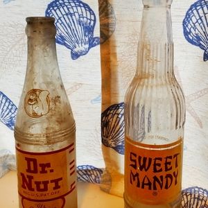 Vintage soda bottles